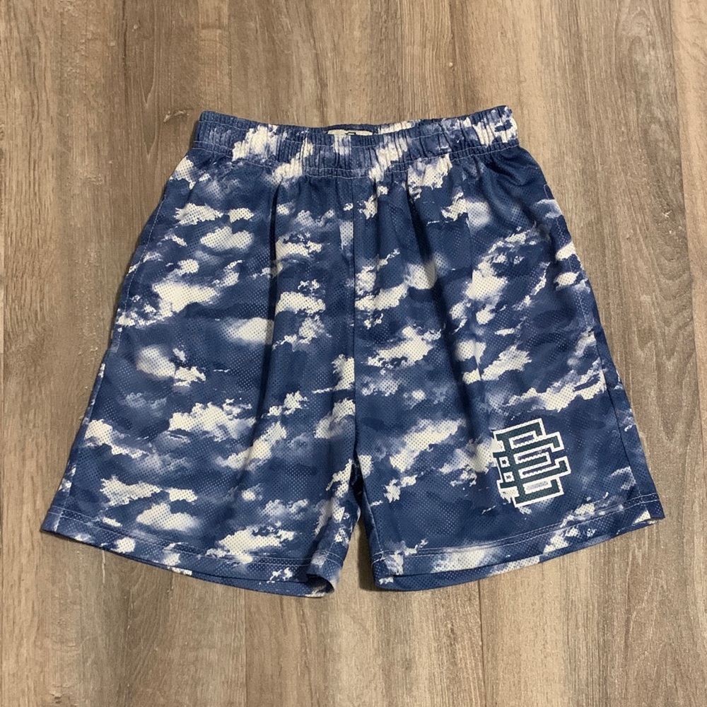 Eric Emanuel Cloud Pattern Athletic Shorts - image 1